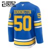 Lasten NHL St. Louis Blues Pelipaita 2025-26 Fanatics Premium Binnington Koti Jordan Sininen